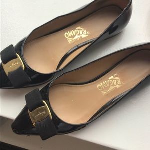 Salvatore Ferragamo black shoes